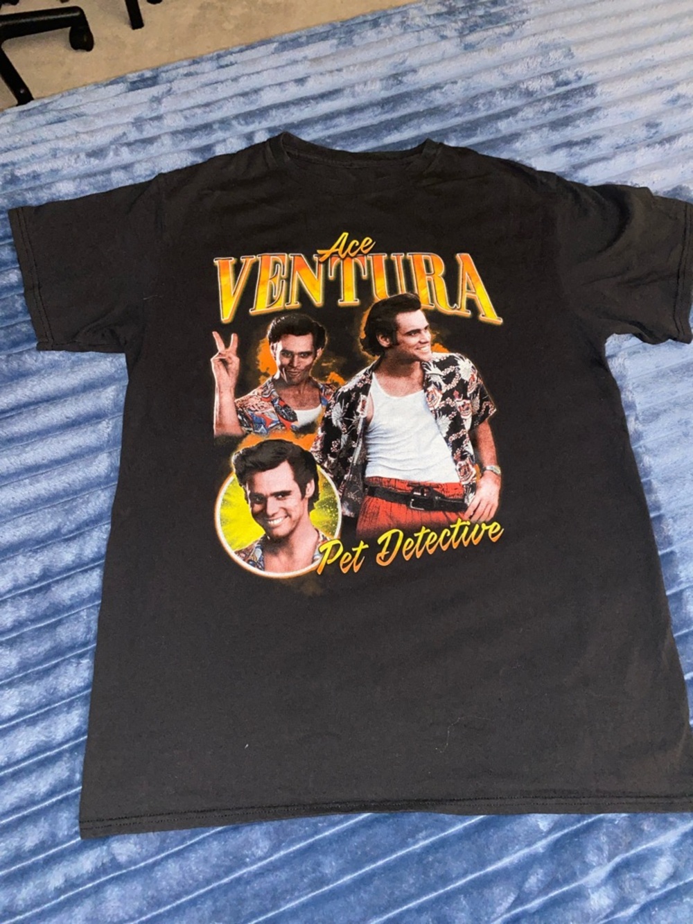 Ace Ventura Graphic T-Shirt - Black